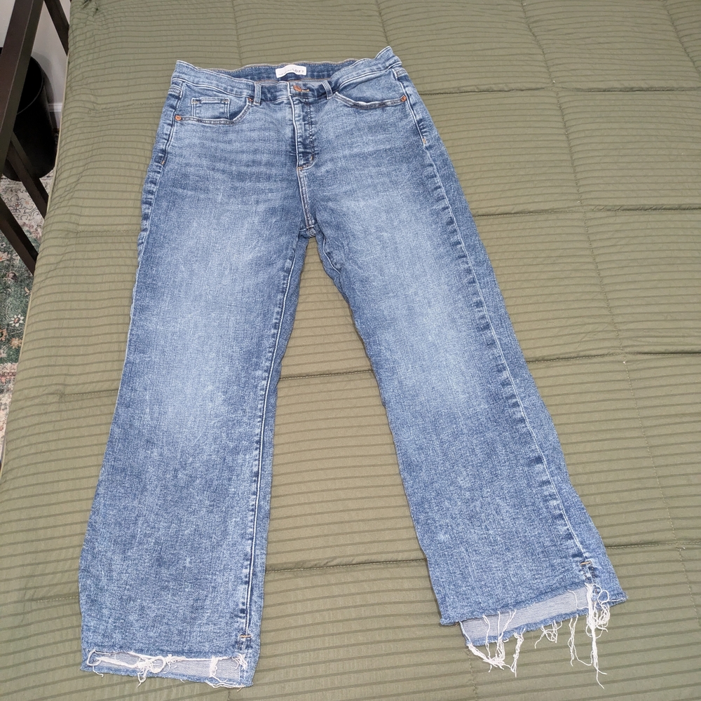 LOFT Light Blue Flare Jeans